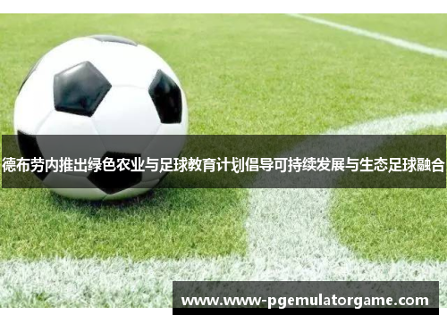 德布劳内推出绿色农业与足球教育计划倡导可持续发展与生态足球融合