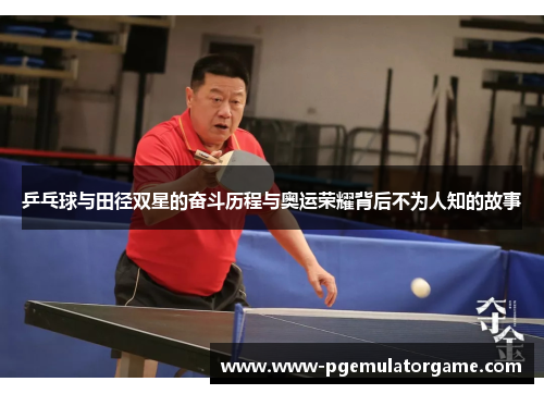 乒乓球与田径双星的奋斗历程与奥运荣耀背后不为人知的故事