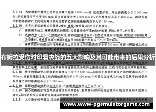 布姆拉受伤对印澳决战的五大影响及其可能带来的后果分析