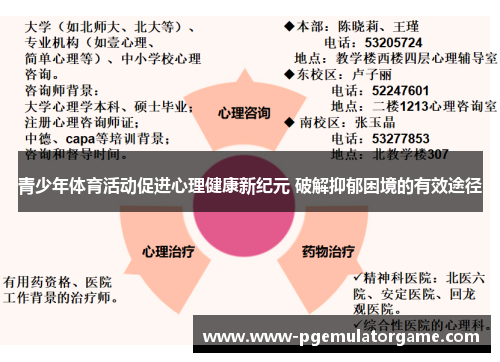 青少年体育活动促进心理健康新纪元 破解抑郁困境的有效途径