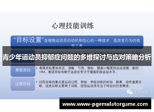 青少年运动员抑郁症问题的多维探讨与应对策略分析